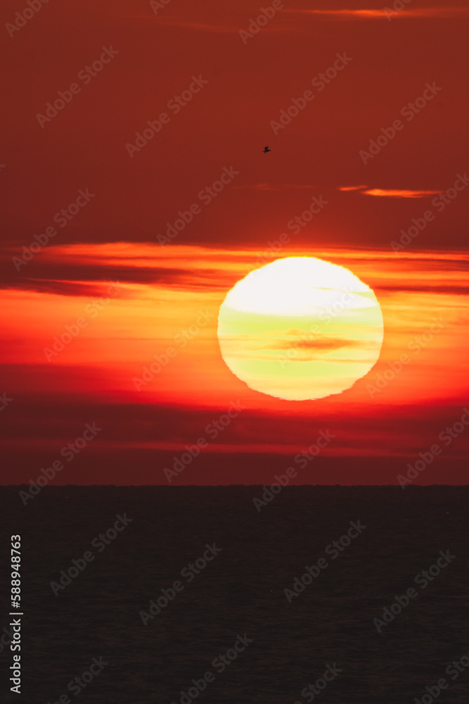 Fototapeta premium Sunset ocean