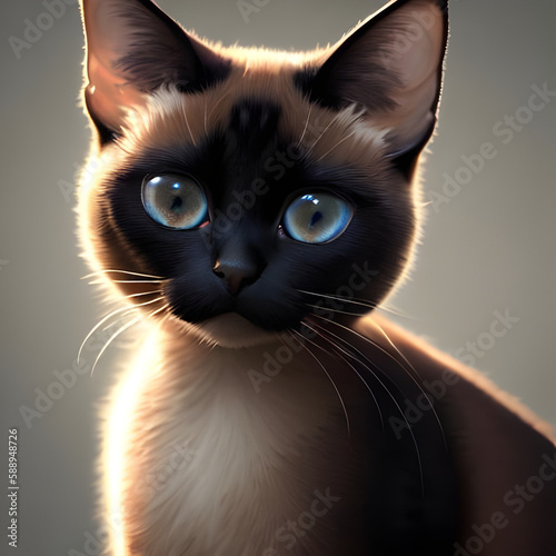 portrait of a cat