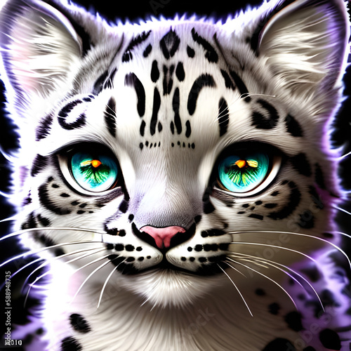 white tiger cub