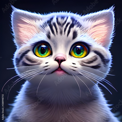 portrait of a cat