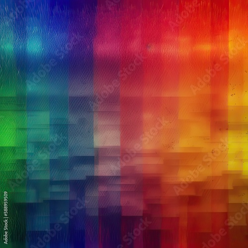 Smooth colorful gradient background. illustration with grunge rainbow colors. banner template. Premium quality. Generative Ai.