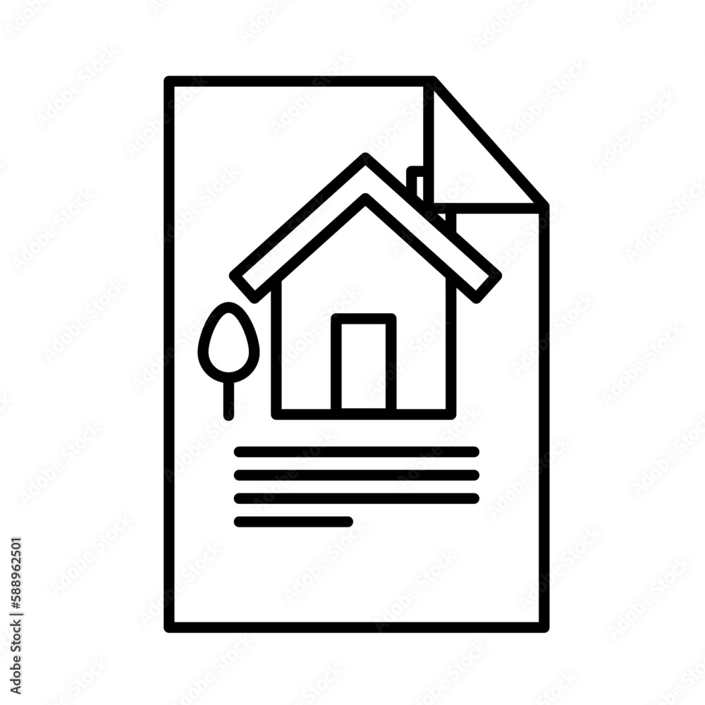 House data real estate icon with black outline style. home, furniture, house, estate, apartment, architecture, real. Vector Illustration. Vector Illustration House data real estate icon with black outline style. home, furniture, house, estate, apartment, architecture, real. Vector Illustration. Vector Illustration