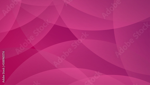 Vector abstract geometric shapes background red