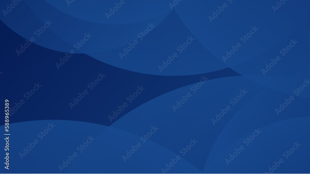 Vector gradient abstract blue background