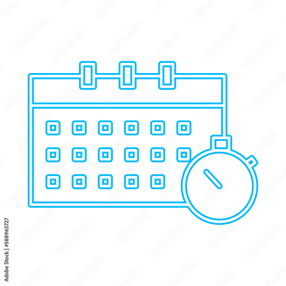 Plan marketing icon with black outline style. business, plan, strategy, office, management, concept, work. Vector Illustration Plan marketing icon with black outline style. business, plan, strategy, office, management, concept, work. Vector Illustration