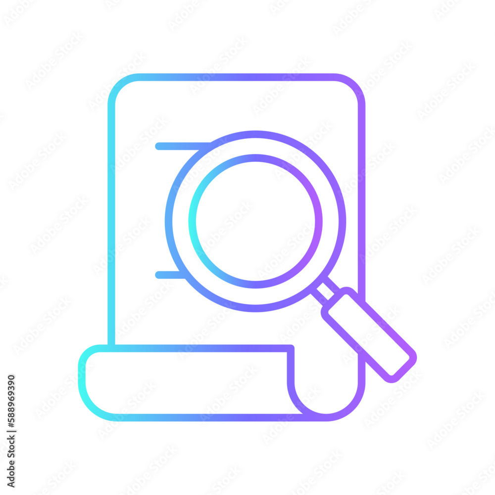 Result icon with purple blue outline style. advertising, payment, girl, holding, icon, illustration, management. Vector Illustration Result icon with purple blue outline style. advertising, payment, girl, holding, icon, illustration, management. Vector Illustration