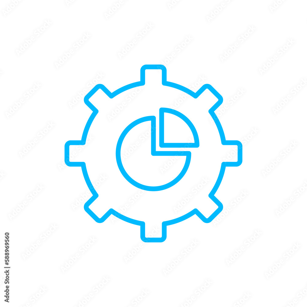 Data management icon with blue outline style. advertising, payment, girl, holding, icon, illustration, management. Vector Illustration Data management icon with blue outline style. advertising, payment, girl, holding, icon, illustration, management. Vector Illustration
