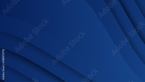 Vector gradient minimalist blue background
