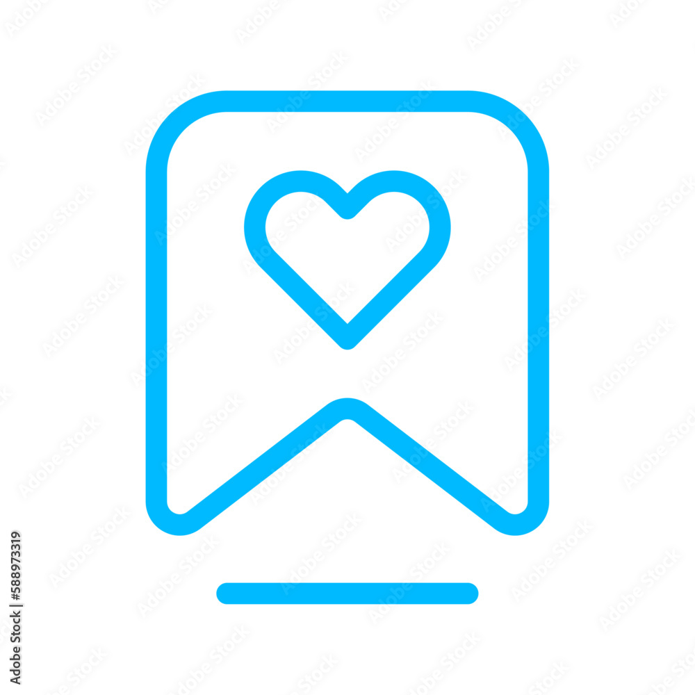 Wishlist e-commerce icons collection with blue outline style. online, store, technology, business, buy, internet, e-commerce. Vector Illustration Wishlist e-commerce icons collection with blue outline style. online, store, technology, business, buy, internet, e-commerce. Vector Illustration