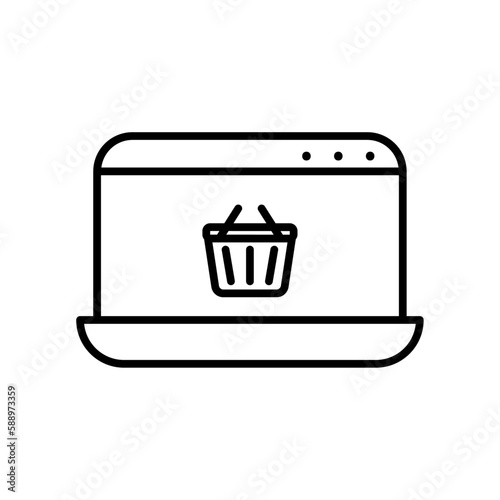 E-commerce e-commerce icons collection with black outline style. business, store, internet, e-commerce, technology, retail, online. Vector Illustration