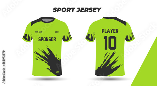 Soccer jersey design, Gaming T Shirt Jersey template