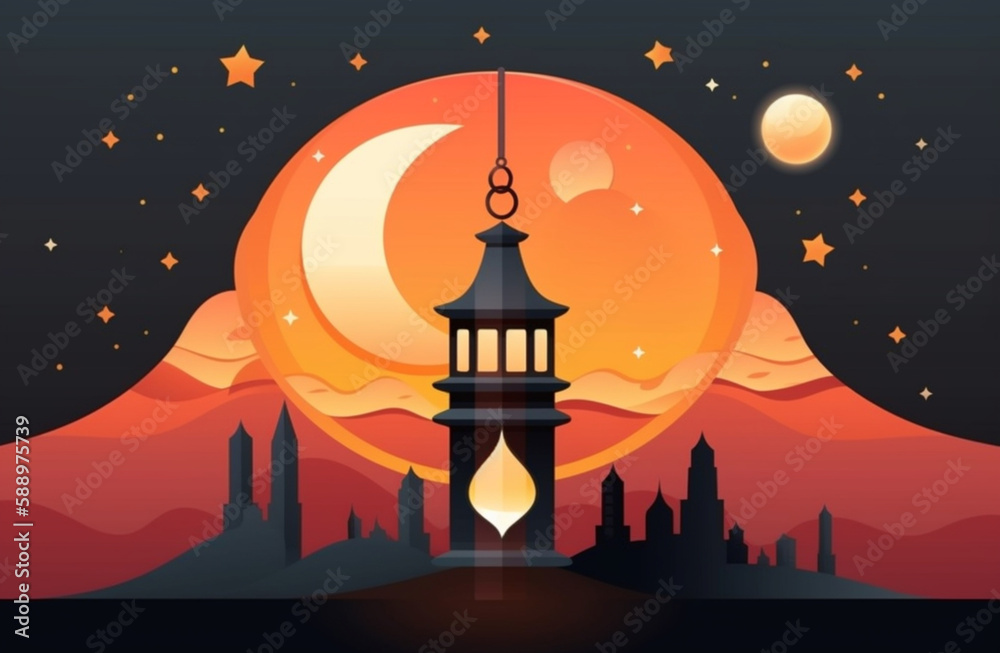 ramadan decoration Generative ai ramadan decoration Generative ai