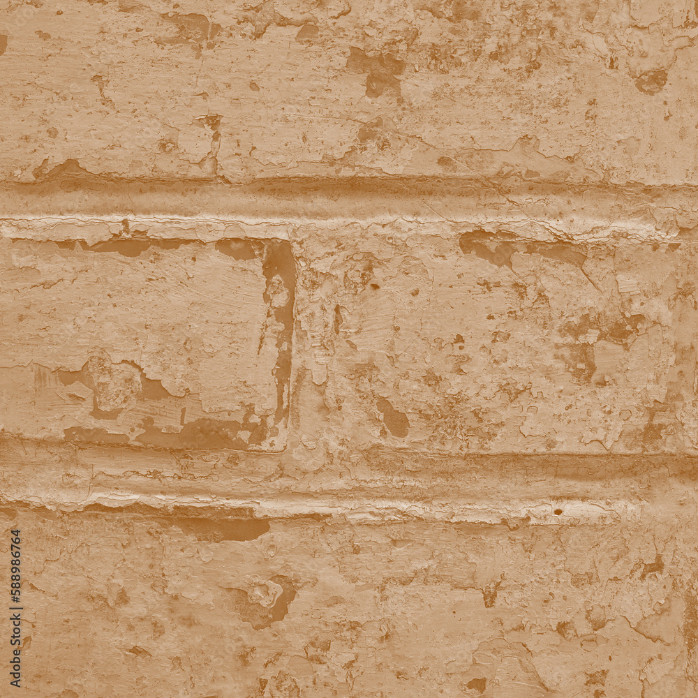 Obraz premium Brown Cement concrete wall, abstract texture backgrounds with with copy space for design, text or image. Royalty high-quality stock photo of brown urban grunge background concrete wall