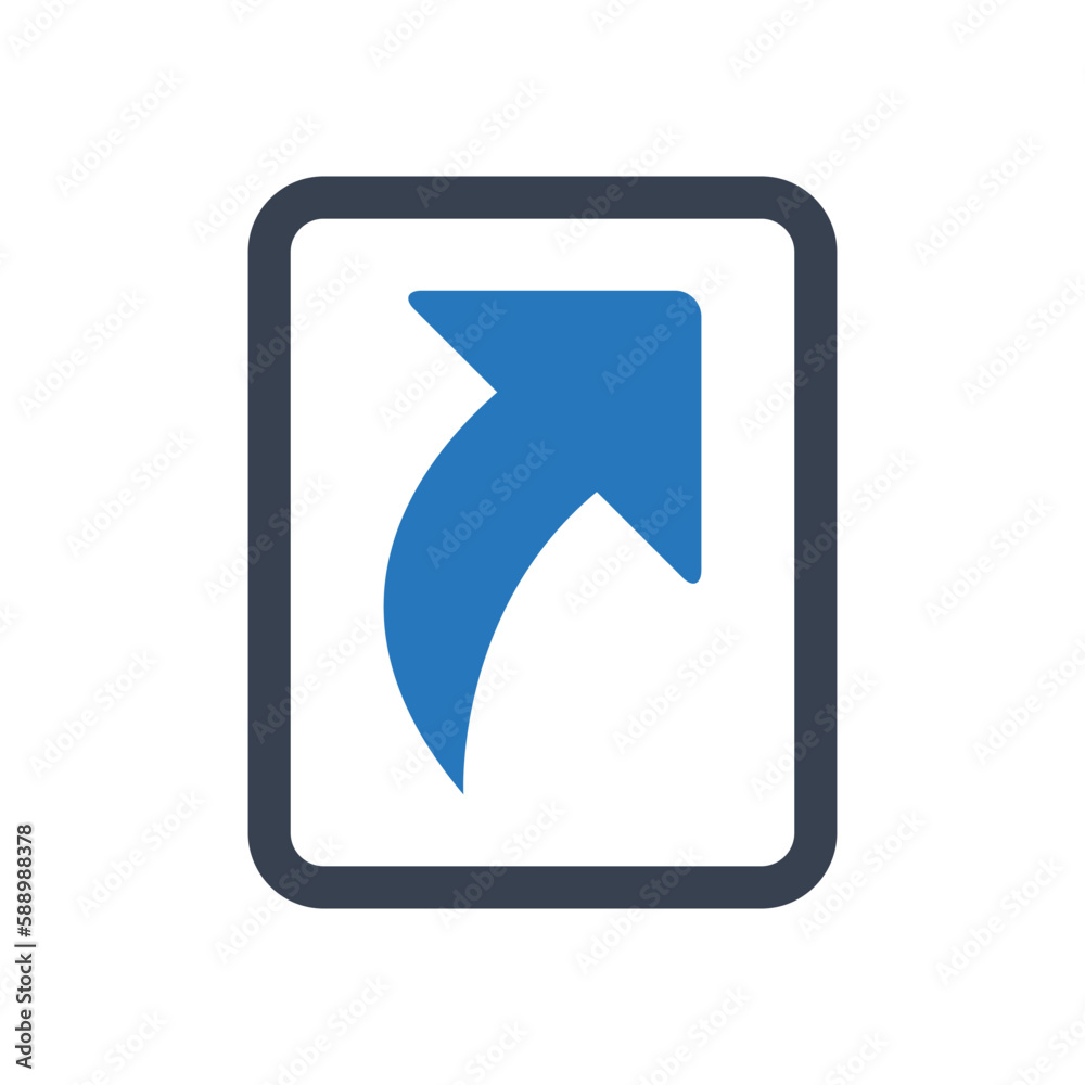 Shortcut vector icon Shortcut vector icon