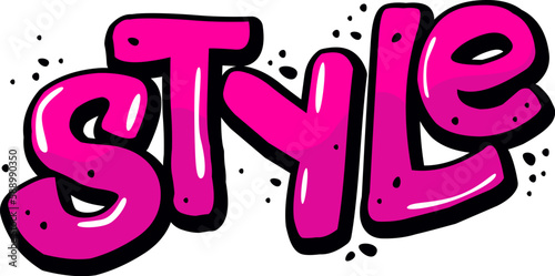 Style Street Art Sticker