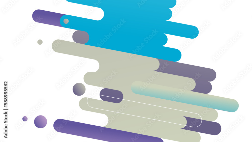 Abstract geometric background with dynamic object Abstract geometric background with dynamic object