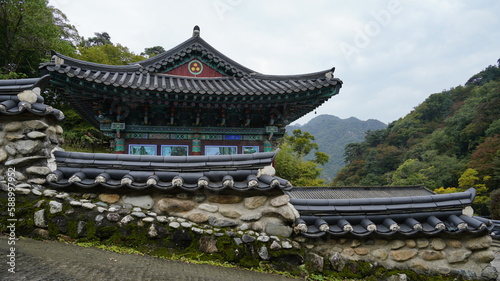 Beautiful Korean traditional temple