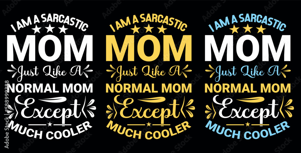 Mother's Day typography creative unique best t shirt design