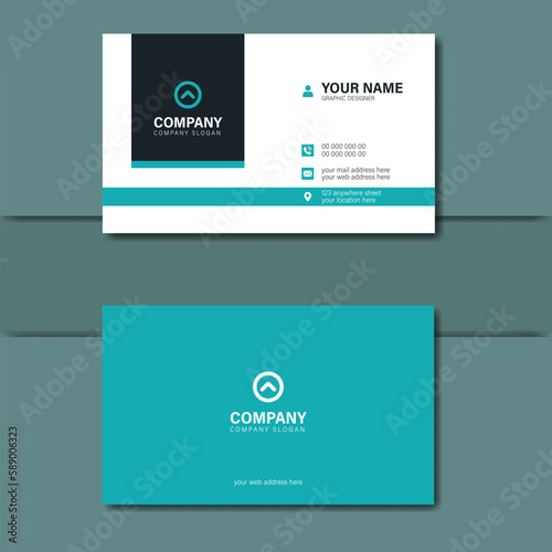 Professional modern simple clean business card layout design, business card, visiting card