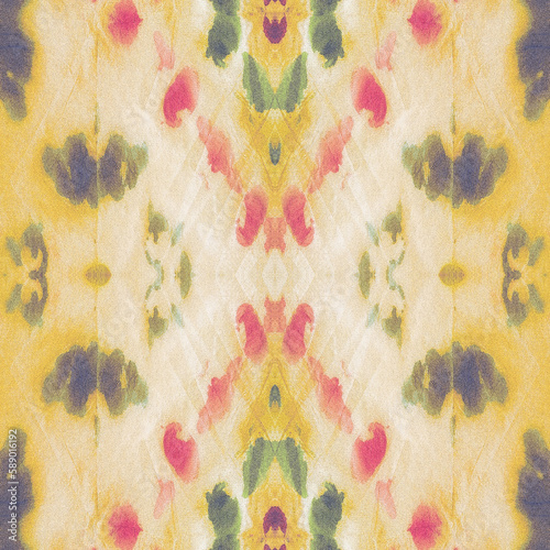 Abstract Tie Dye Seamless. Tile Portugal. Fashion