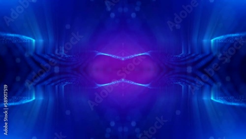 abstract blue background with rays