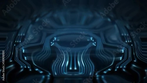 blue background in waves