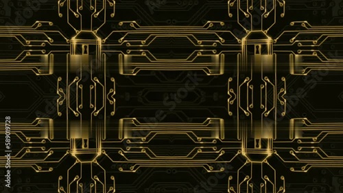 Creative lighting design animation background
