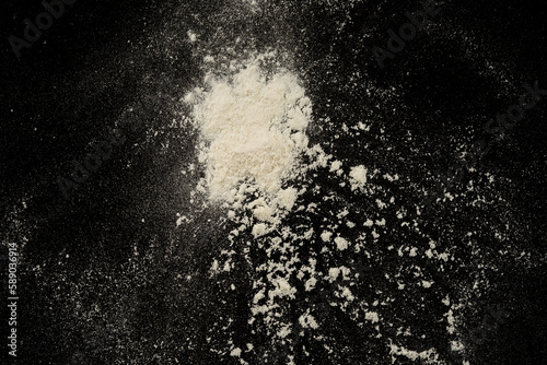 Rough white dust particle texture