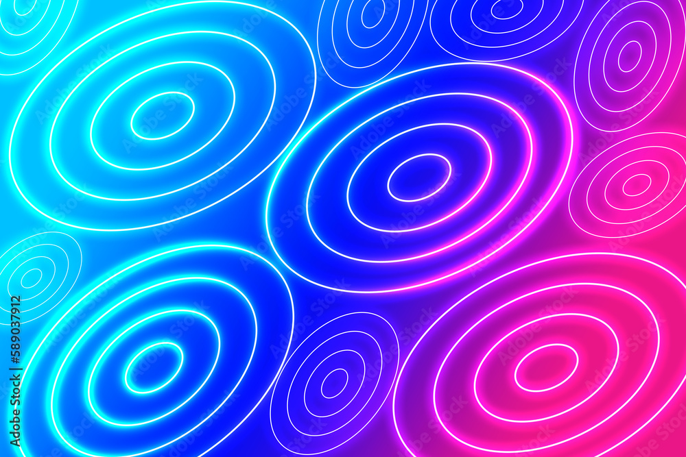 abstract and beautiful colors spiral wallpaper design, abstract background with circles