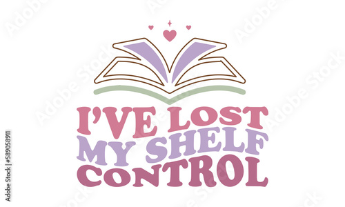 I’ve Lost My Shelf Control Retro SVG.