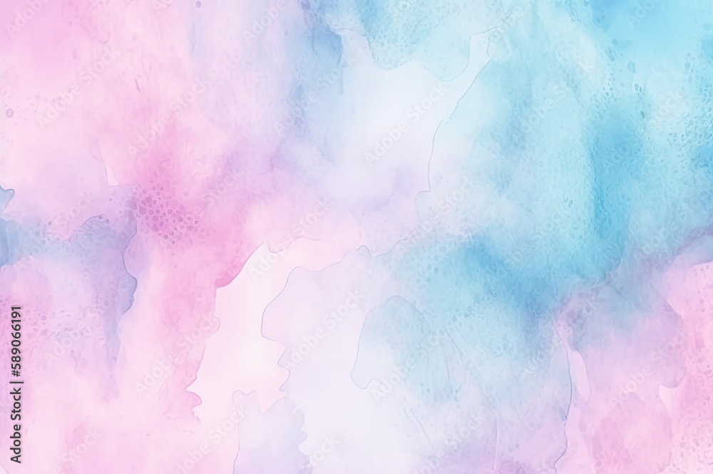 Pink and Blue Background for a Gender Reveal party announcement created with Generative AI technology