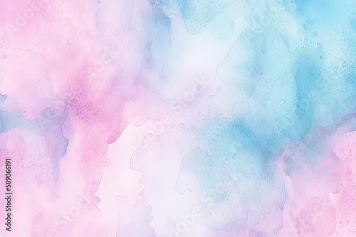 Pink and Blue Background for a Gender Reveal party announcement created with Generative AI technology