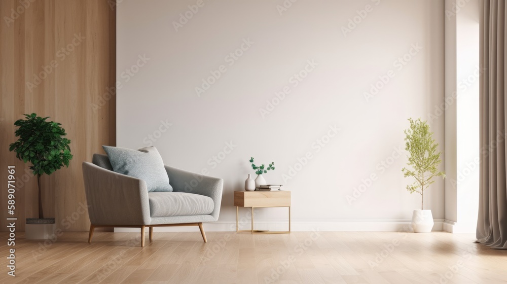 Modern Living Room Background. Stylish Interior Design. Generative AI. Modern Living Room Background. Stylish Interior Design. Generative AI.