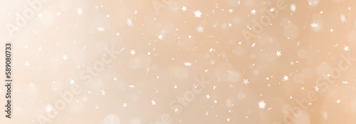 banner abstract background beige color bokeh shine