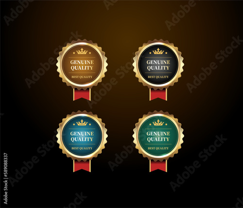 GOLD PREMIUM LABEL DESIGN