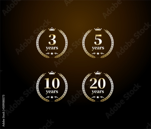 GOLD PREMIUM LABEL DESIGN