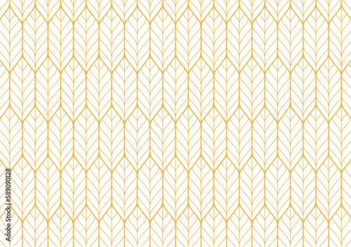 Fotografia Wheat pattern wallpaper