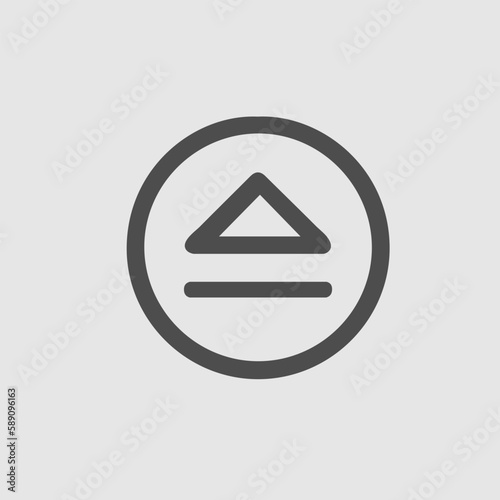 Eject vector icon eps 10. Open symbol. Free Download Eject vector icon eps 10. Open symbol. - GFXLoad