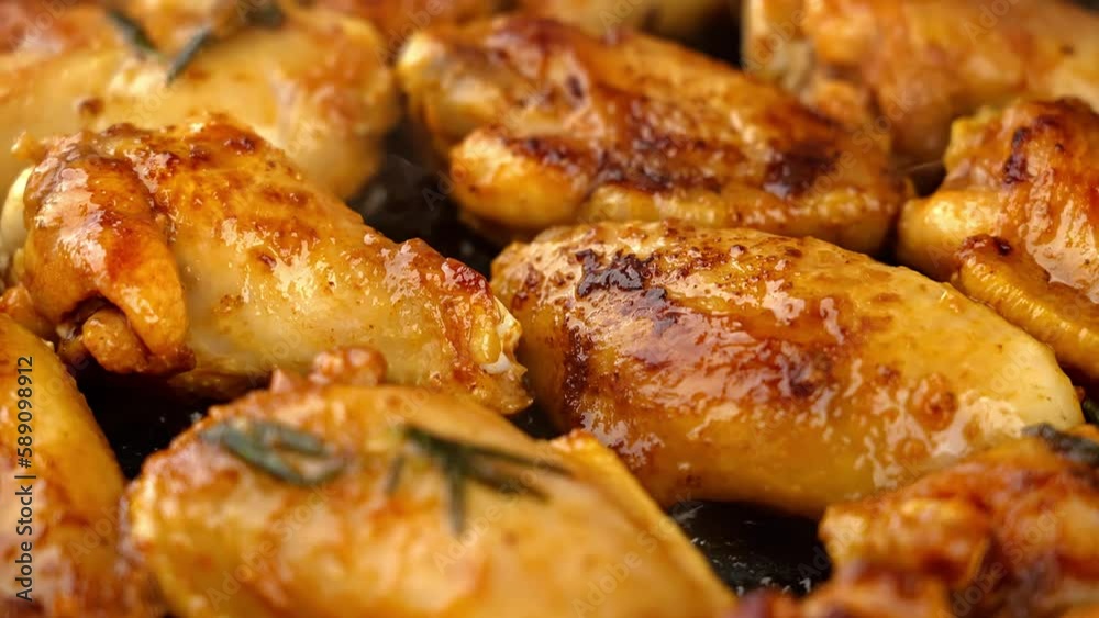 Delicious Roast Chicken Wings Video Delicious Roast Chicken Wings Video