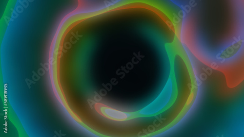 abstract background with circles space energy wave