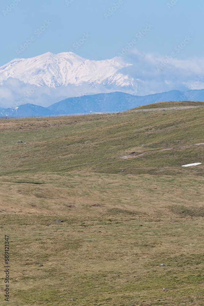 Obraz premium 五月の美ヶ原高原 長野県