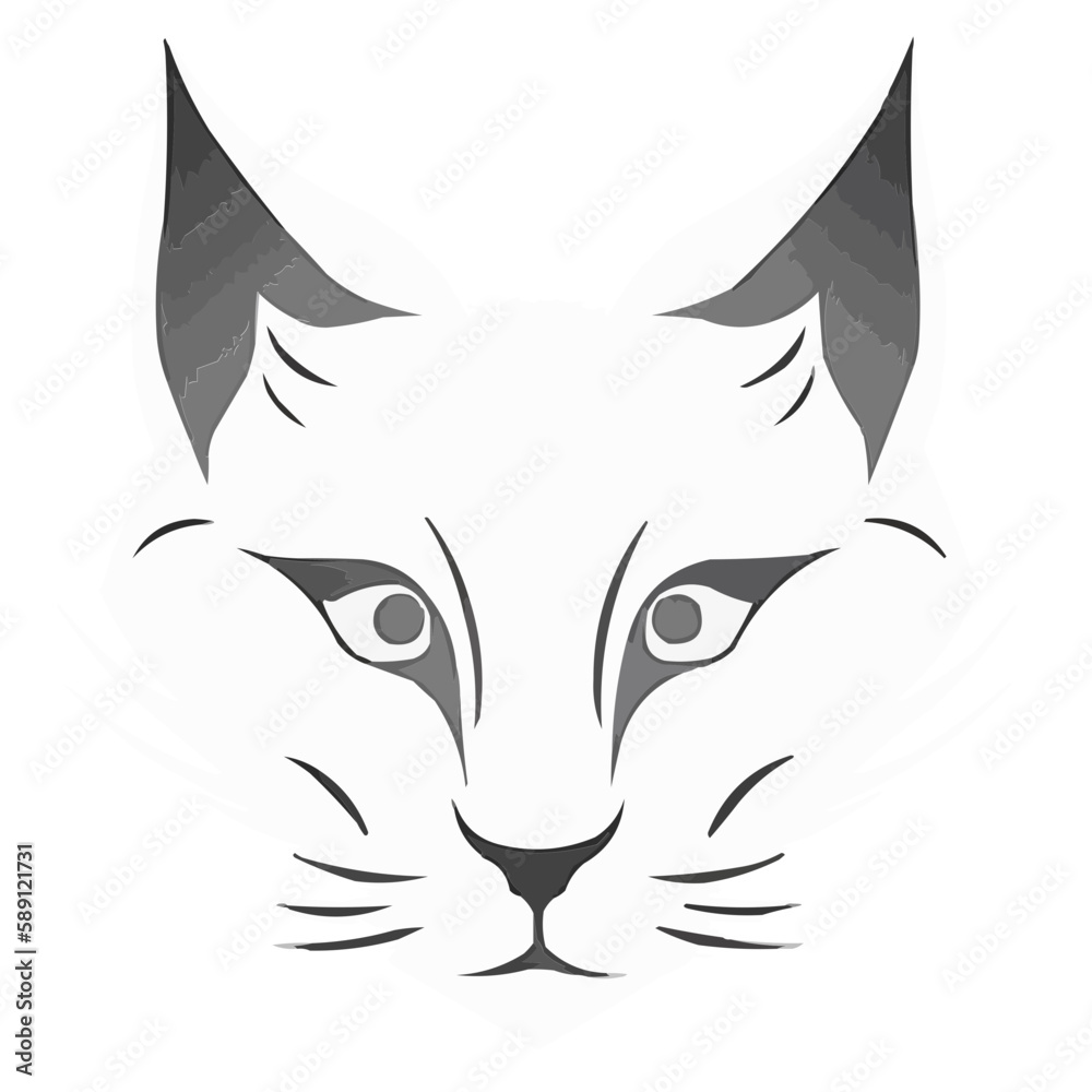Obraz premium Cat vector