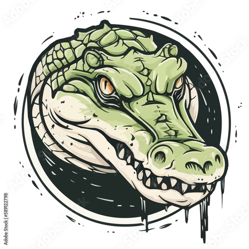 Crocodile vector