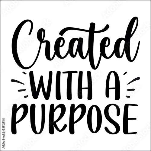 created with a purpose SVG