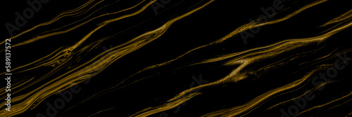 Panel kuchenny z motywem Marble texture wall surface black gold ink pattern graphic  background granite abstract light elegant grey for do floor plan ceramic counter texture tile black yellow background natural for paper.
