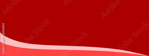 Abstract red color background. Dynamic shapes composition. Minimalist vector. 
