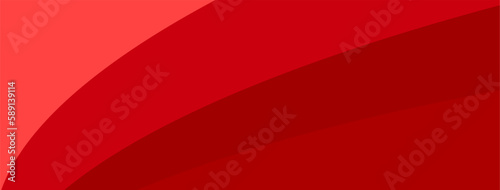 Abstract red color background. Dynamic shapes composition. Minimalist vector. 