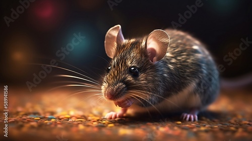 Realistic Mouse Pet Illustrations  Generative AI