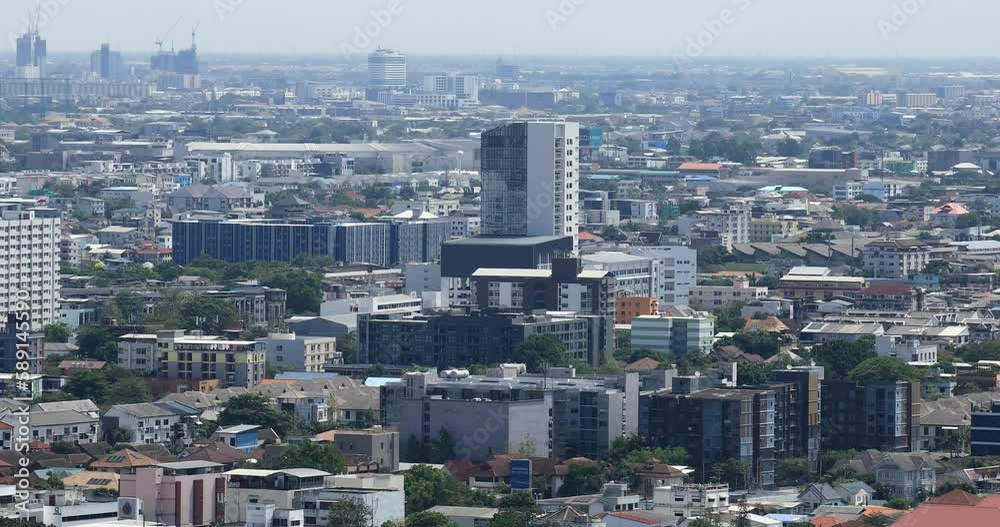 Bangkok City View with Buildings and Skyscrapers Bangkok City View with Buildings and Skyscrapers