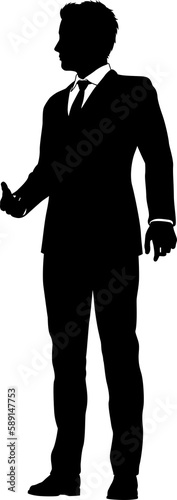 Business People Man Silhoue...